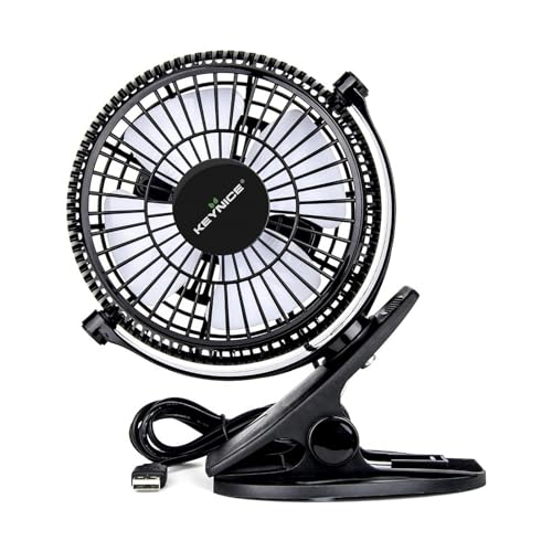 Amazon.co.jp: Keynice USB扇風機 小型 卓上 クリップ 静音 ミニ扇風機
